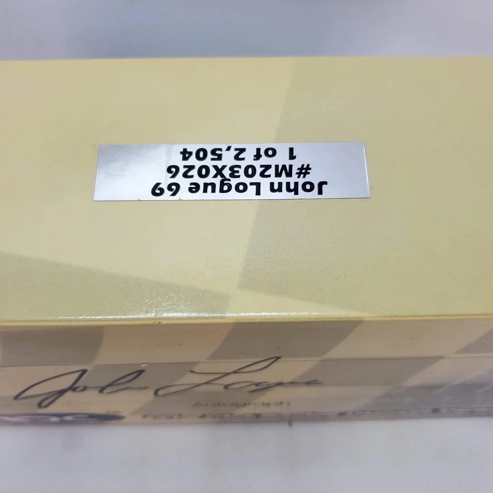 ADC John Logue 69 Dirt Modified Diecast 1:24 White Autographed 2003 Limited Ed